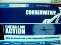 Conservative website